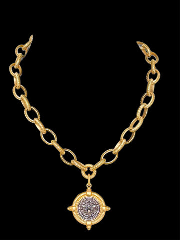 French Bee Necklace