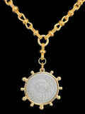 French Union Horticole De Dixon Coin Necklace