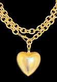 Puffed Heart Necklace