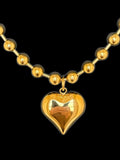 Puffy Heart Necklace