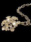 Vintage 1950 Multilayered Rhinestone Brooch