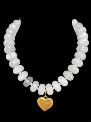 Beaded Charm Necklace
