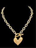 Modern Heart Necklace