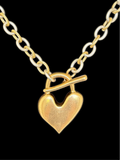 Modern Heart Necklace