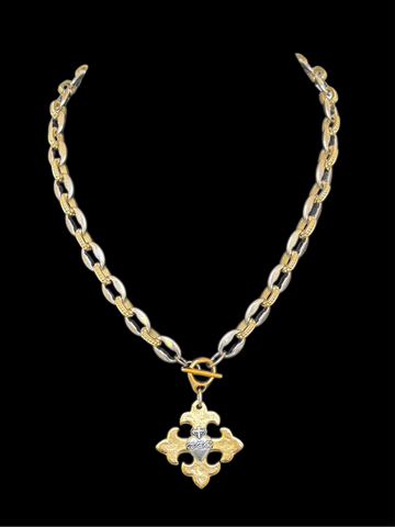 Celtic Sacred Heart Pendant Necklace