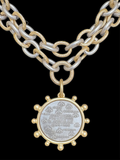 Labielle French Bee Coin Pendant