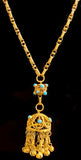 Vintage Turquoise Tassel Necklace